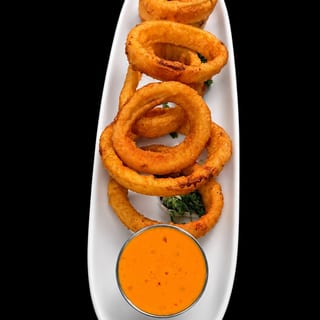 Beer battered onion rings