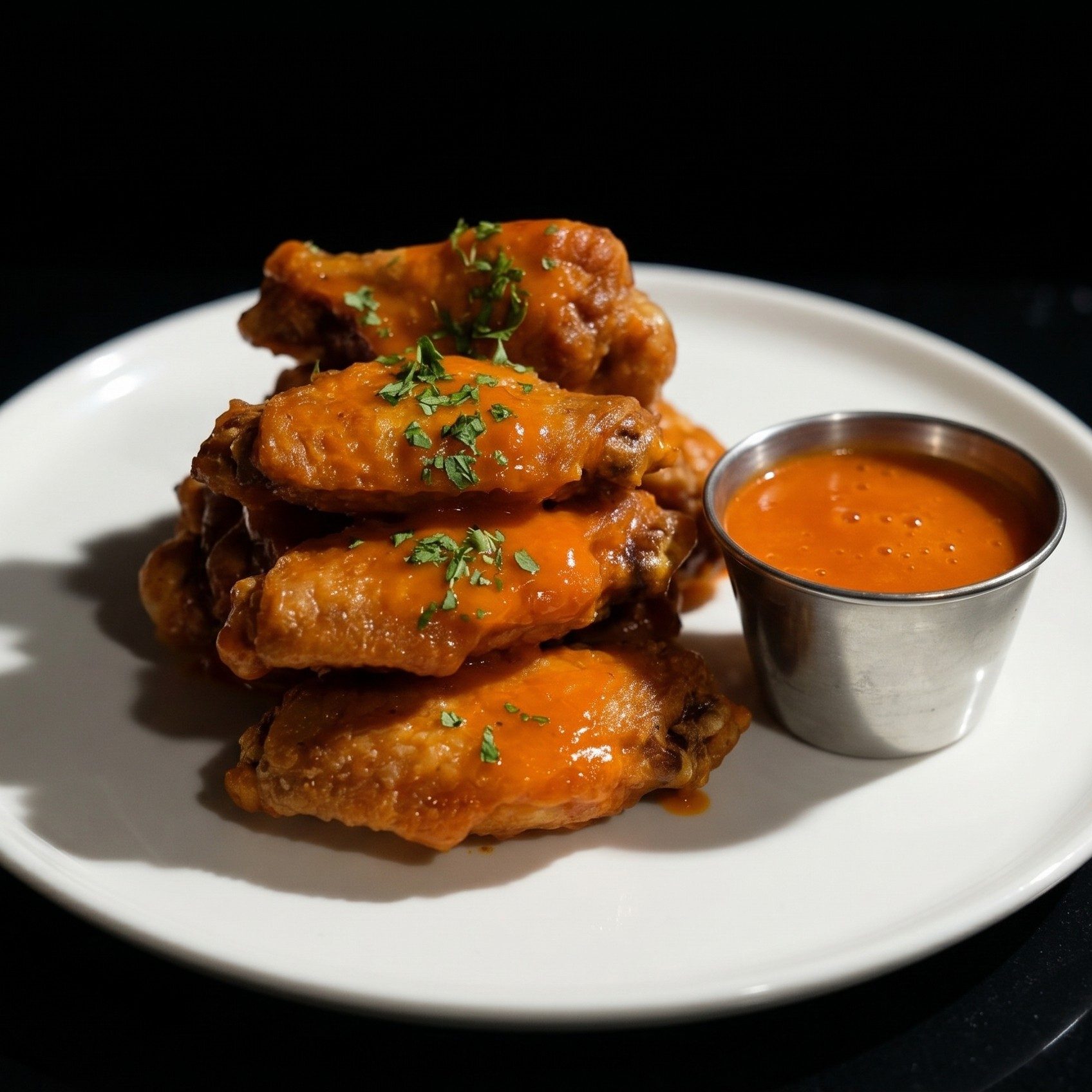 Smoked Wings 6 Count.