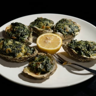 Oysters Rockefeller
