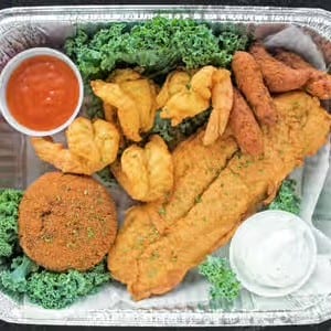 Fried Seafood Platter.
